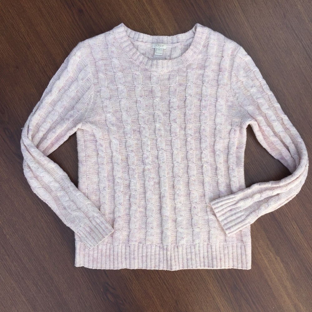 J. Crew • Pink Sweater • Small